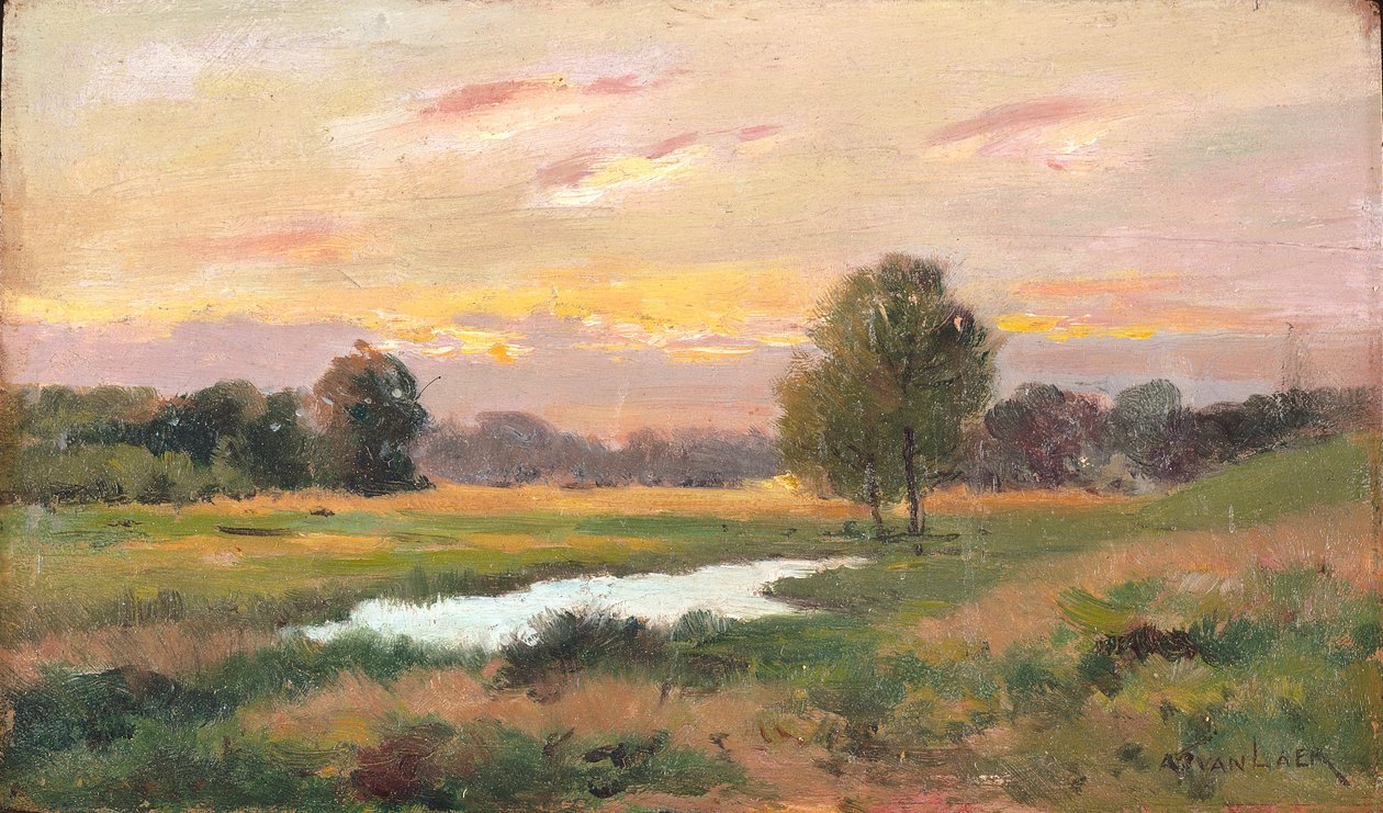 On The Brandywine by Alexander Theobald van Laer