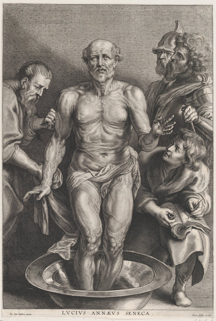 The Death of Seneca by Alexander Voet