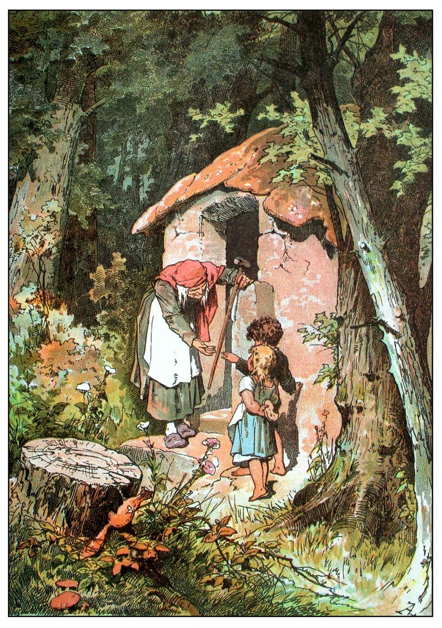 Illustration for Hansel and Gretel by the Brothers Grimm by Alexander Zick