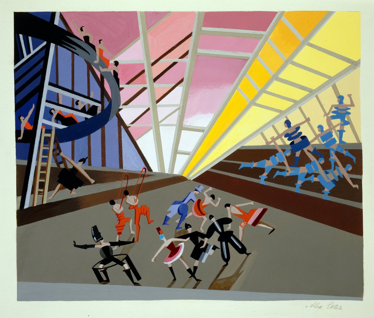 Set Design for a Ballet (illustration from 