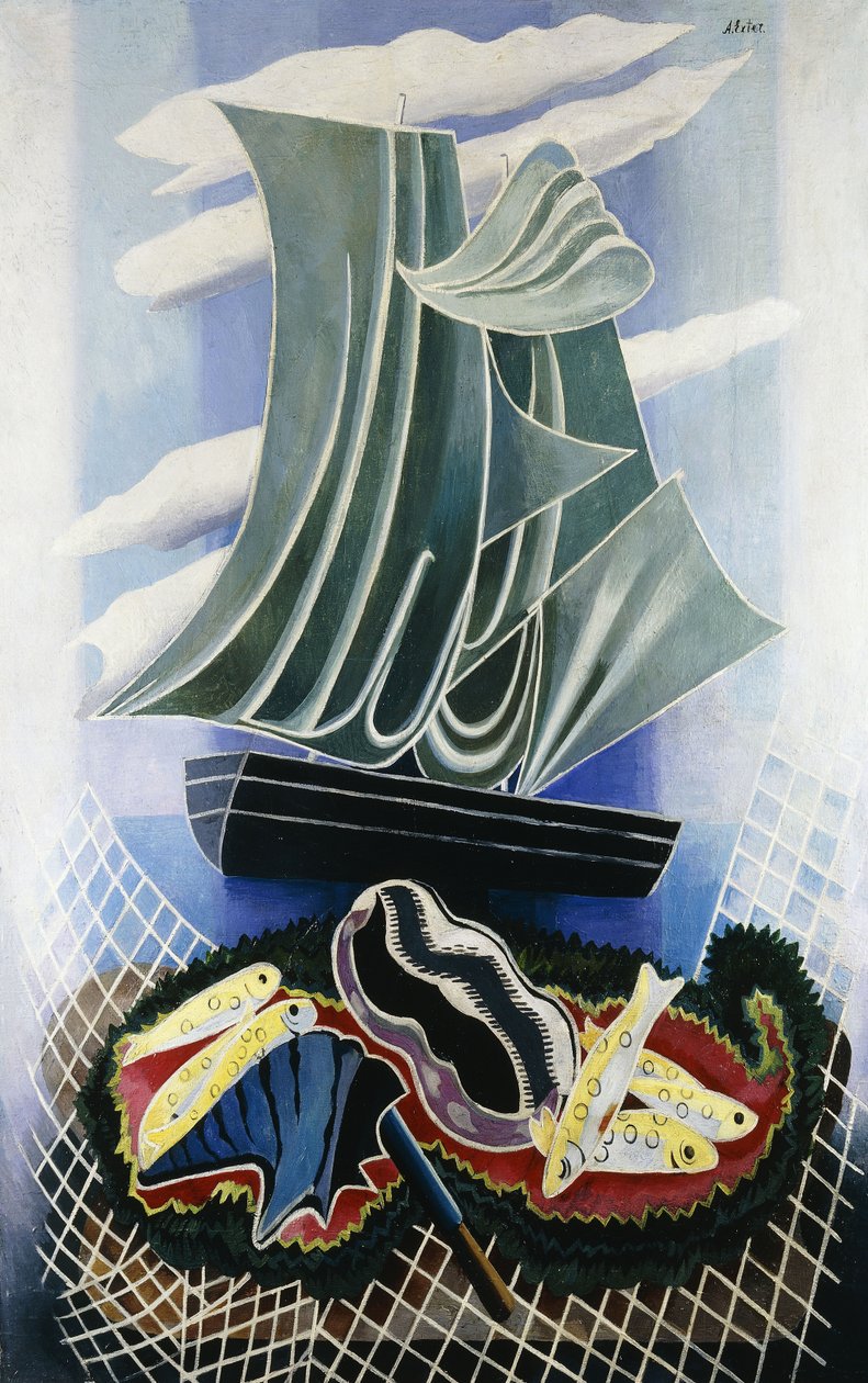 The Boat by Alexandra Alexandrowna Exter