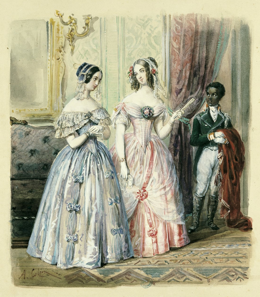 Leaving for the Ball by Alexandre Colin