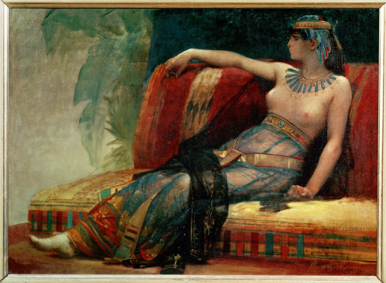 Pharaoh Cleopatra VII by Alexandre Cabanel