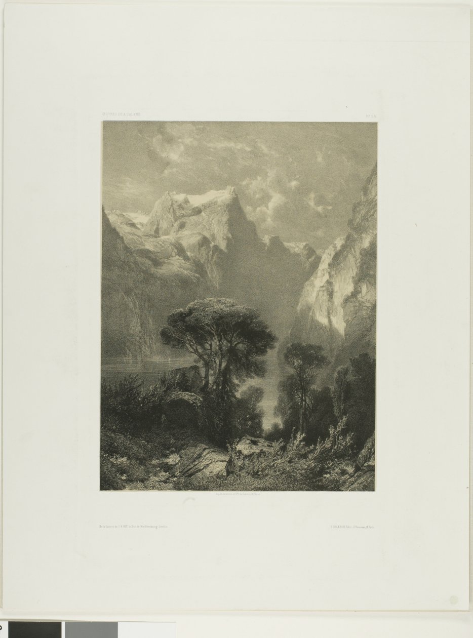 Fountain by Alexandre Calame