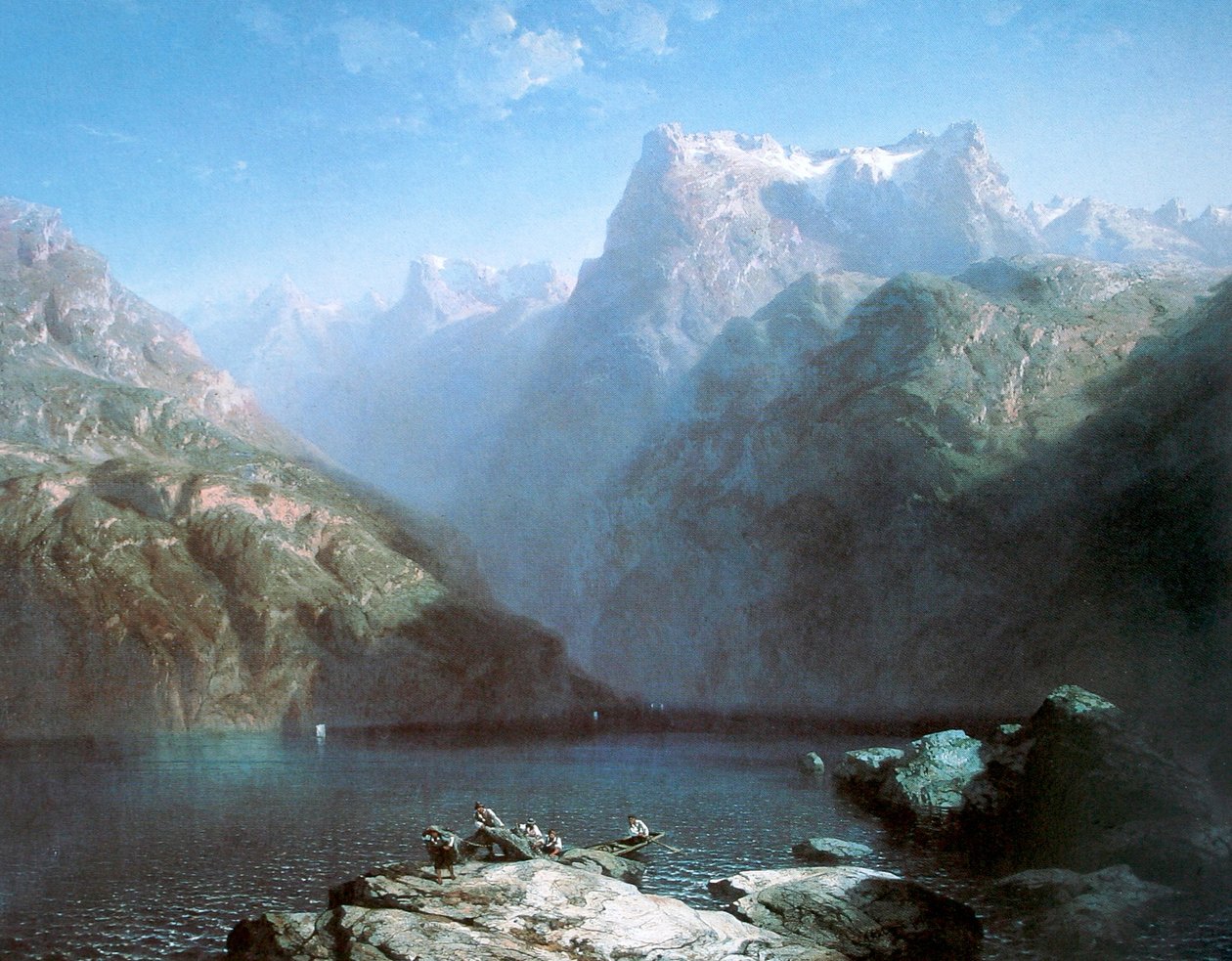 Lake Lucerne (Symphony in Blue) by Alexandre Calame