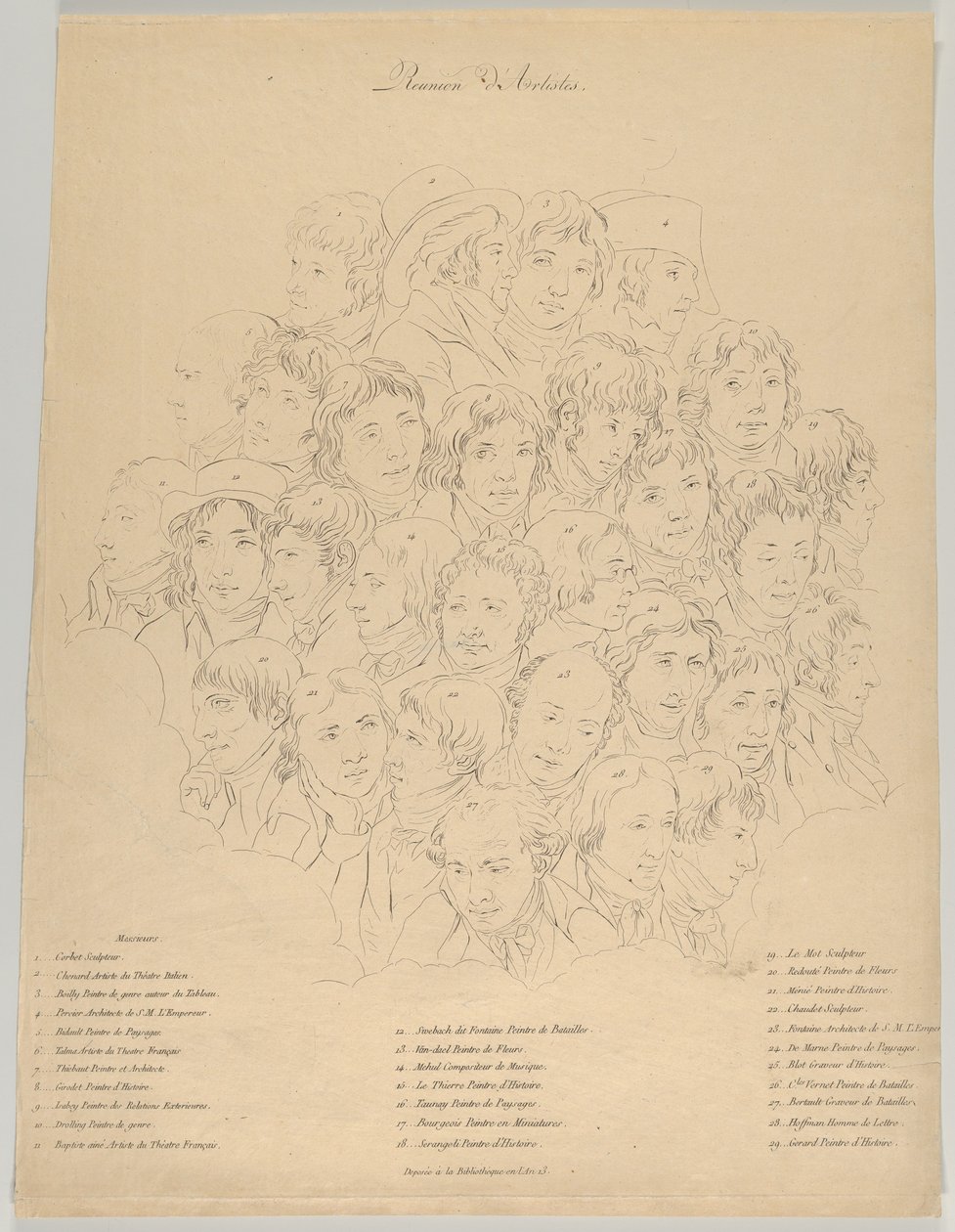 A Gathering of Artists by Alexandre Clément