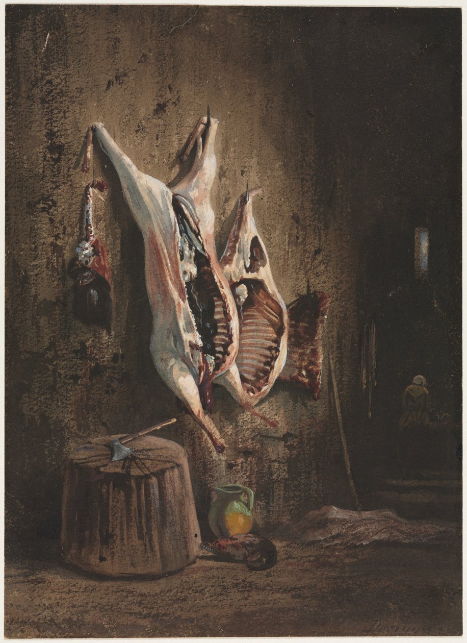 Carcasses by Alexandre Gabriel Decamps