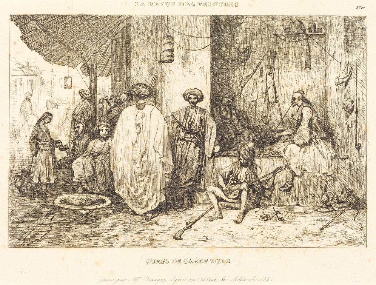 The Guardhouse by Alexandre Gabriel Decamps