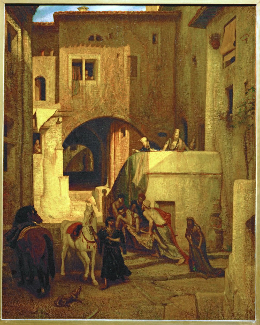 The Good Samaritan by Alexandre Gabriel Decamps