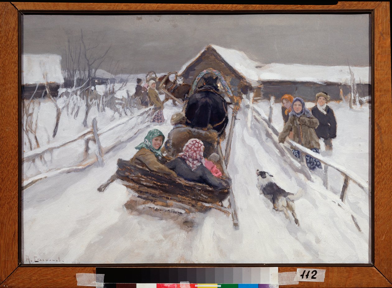 Driving During Shrovetide by Alexei Steipanovitch Stepanov