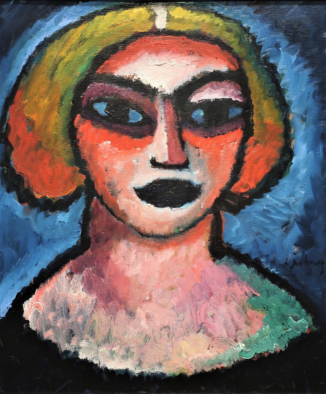 Head of a Woman by Alexej von Jawlensky