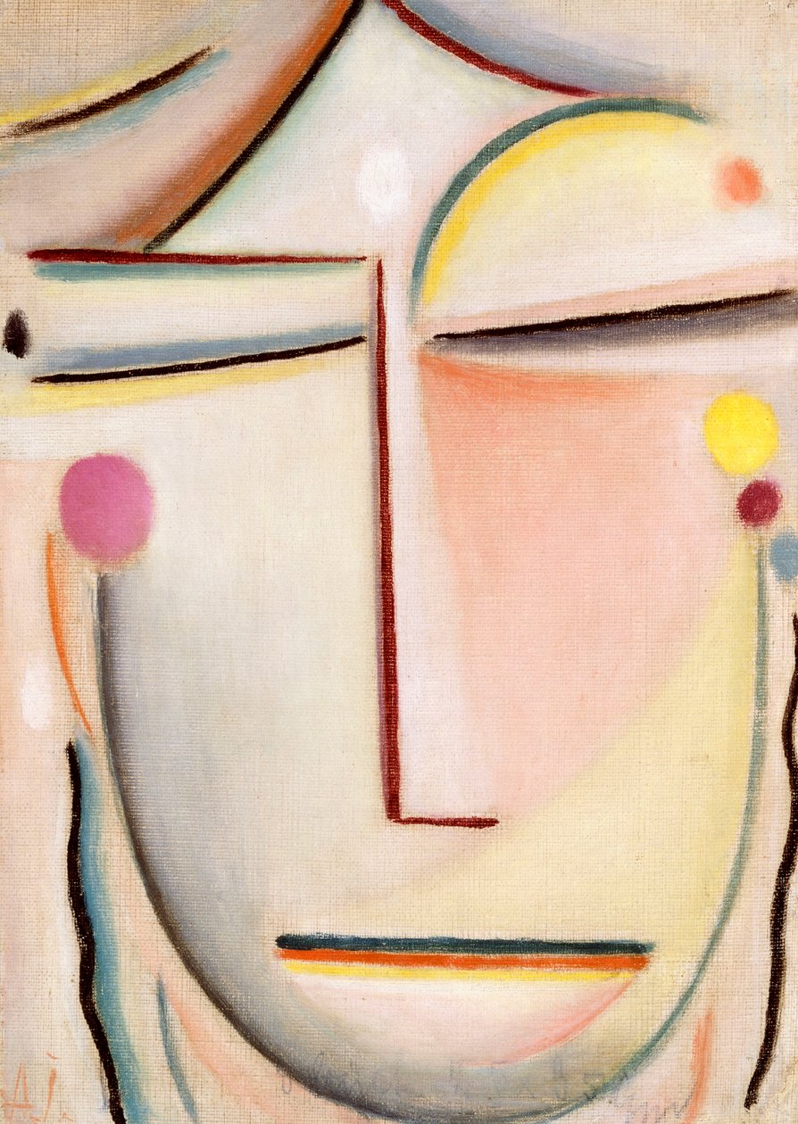 Abstract of a Head: Morning Light by Alexej von Jawlensky