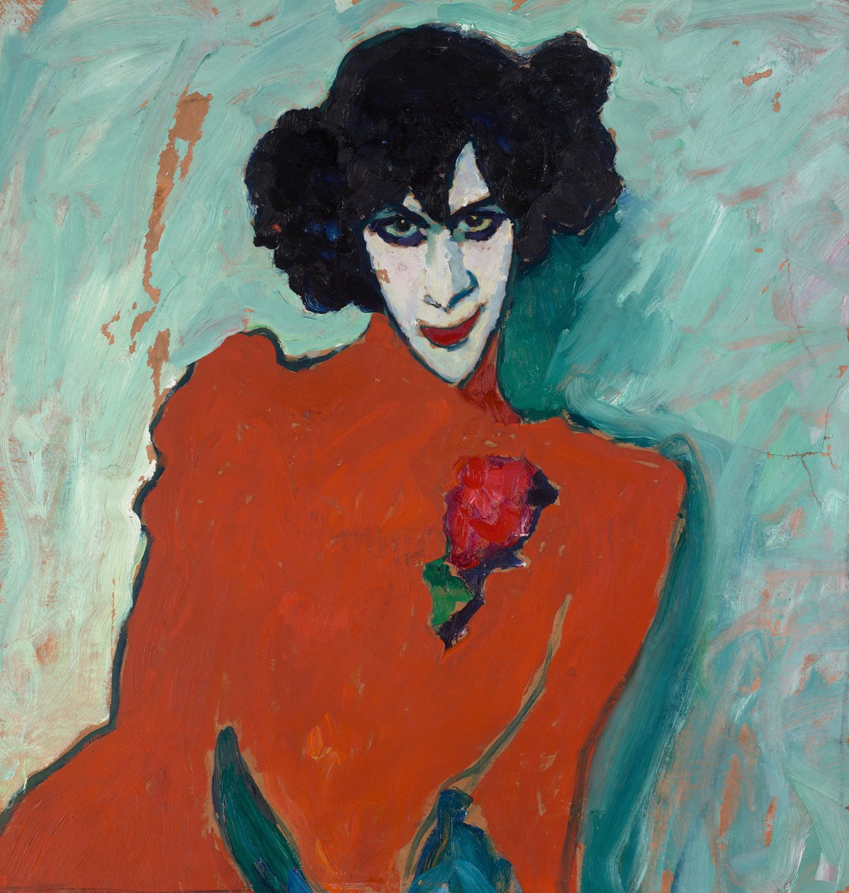 Portrait of the Dancer Alexander Sacharoff by Alexej von Jawlensky