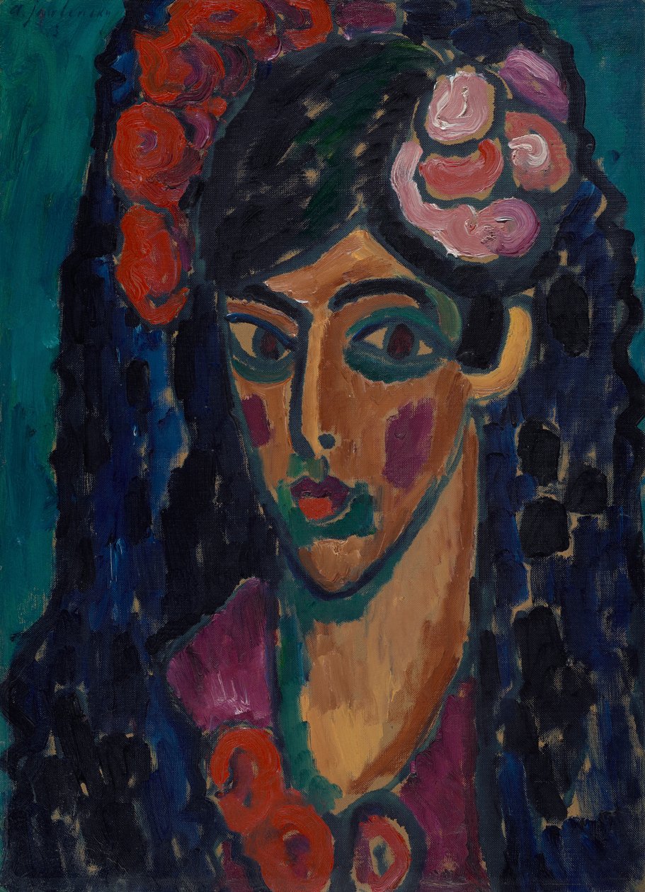 Spanish Woman by Alexej von Jawlensky