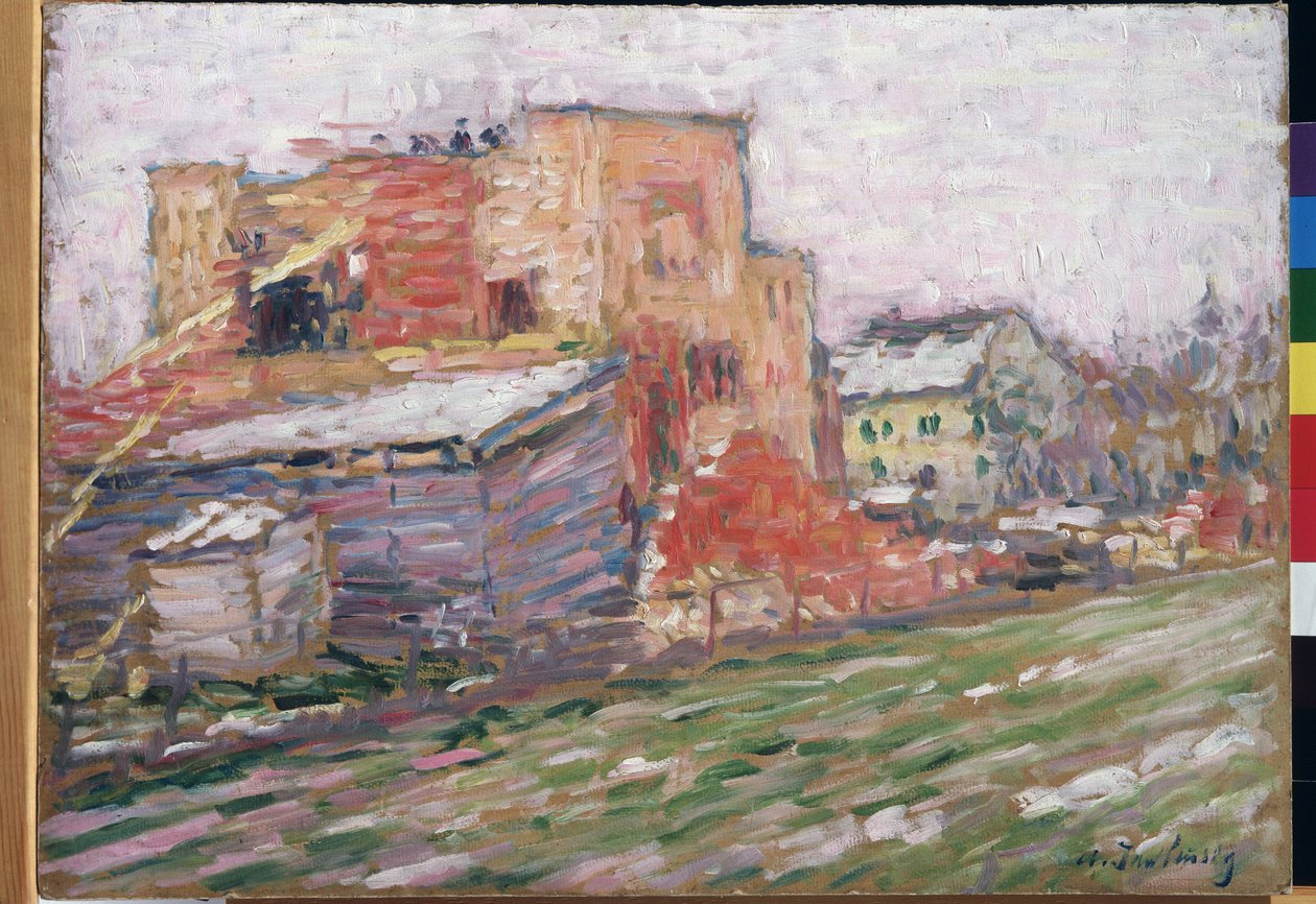 View of a Street by Alexej von Jawlensky