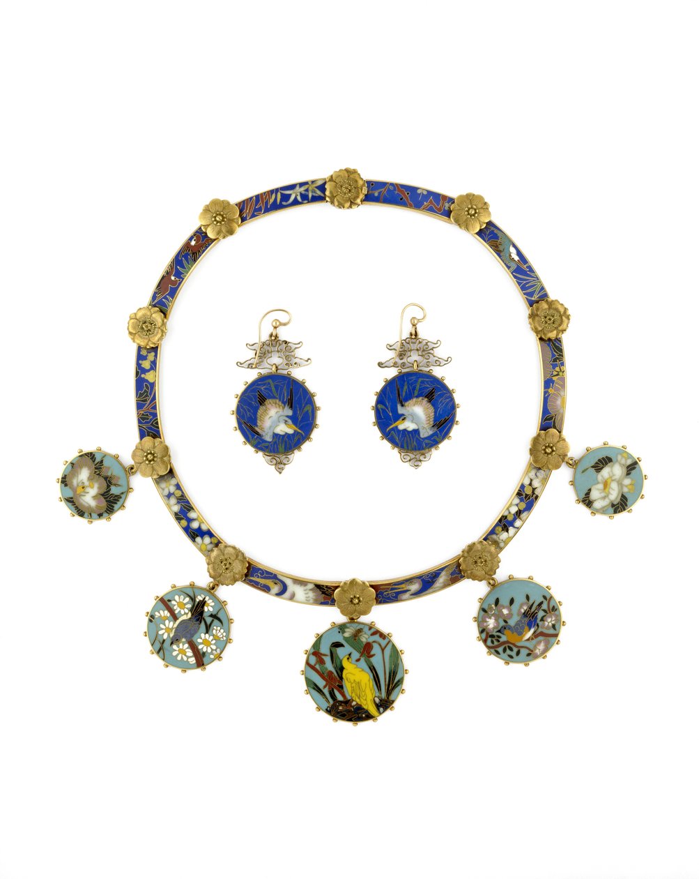 Necklace and Earrings by Alexis Falize