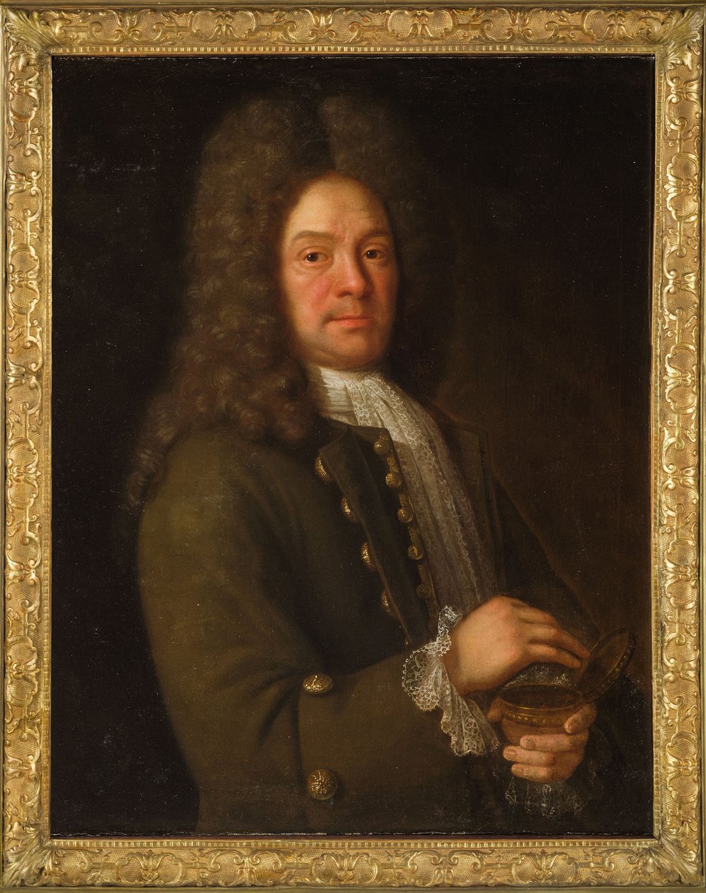 Portrait of Simon Harcourt, 1st Viscount Harcourt 1661-1727 by Alexis Simon Belle