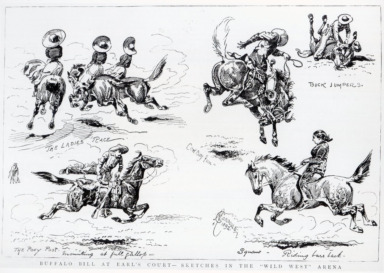 Sketches from Buffalo Bill