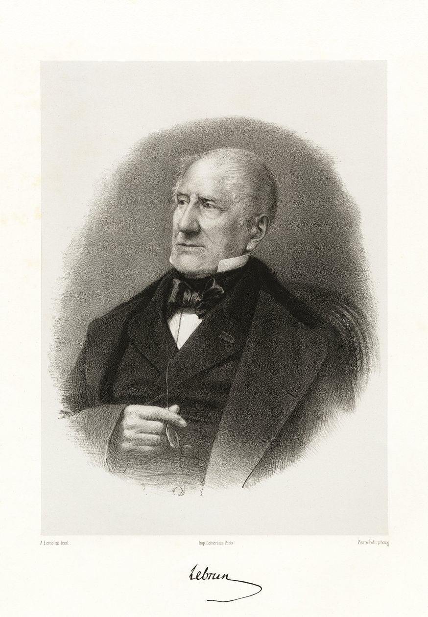 Pierre Antoine Lebrun by Alfred Lemoine
