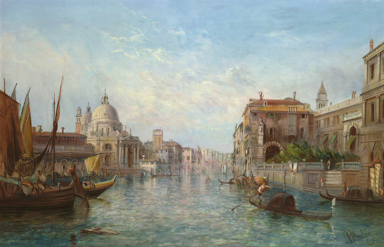View of the Grand Canal, Venice by Alfred Pollentine