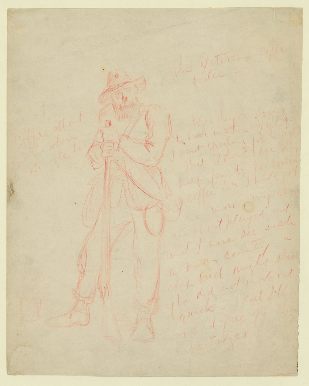 Coffee All Out and Nowhere to Straggle To by Alfred Rudolph Waud