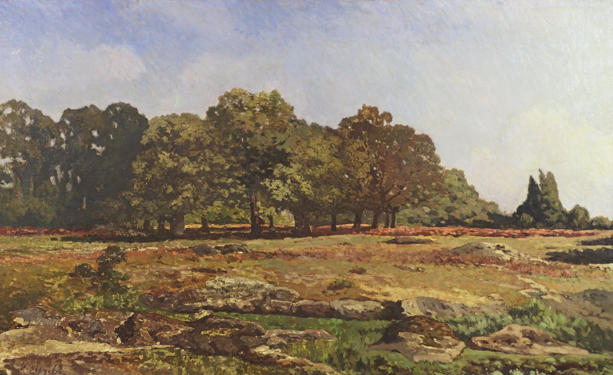 Avenue of Chestnut Trees at La Celle-Saint-Cloud, c. 1866-67