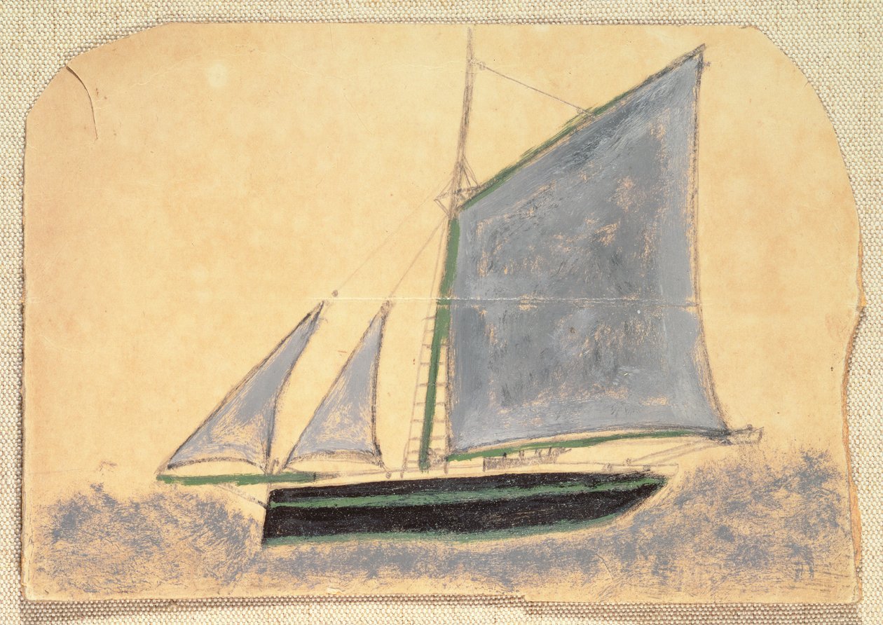 Yacht by Alfred Wallis