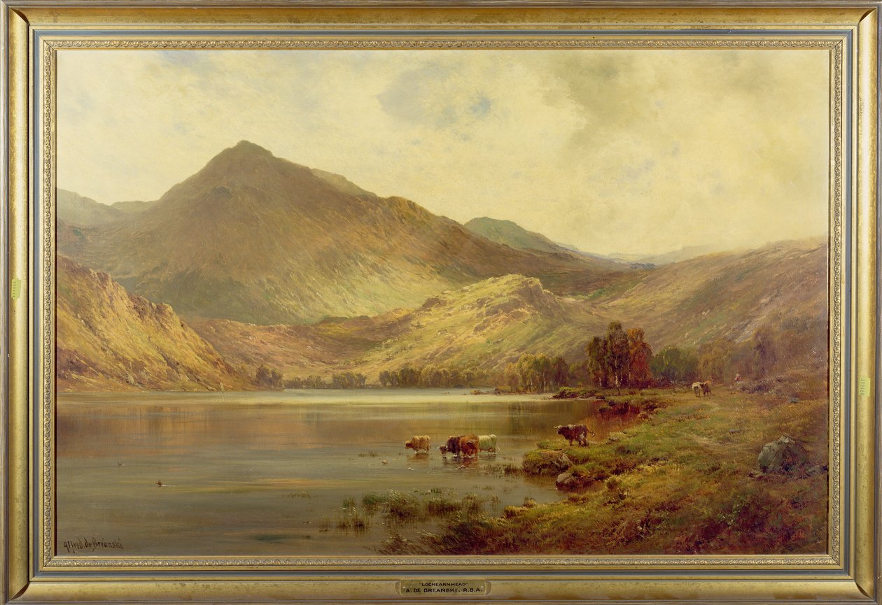Lochearnhead by Alfred de Breanski