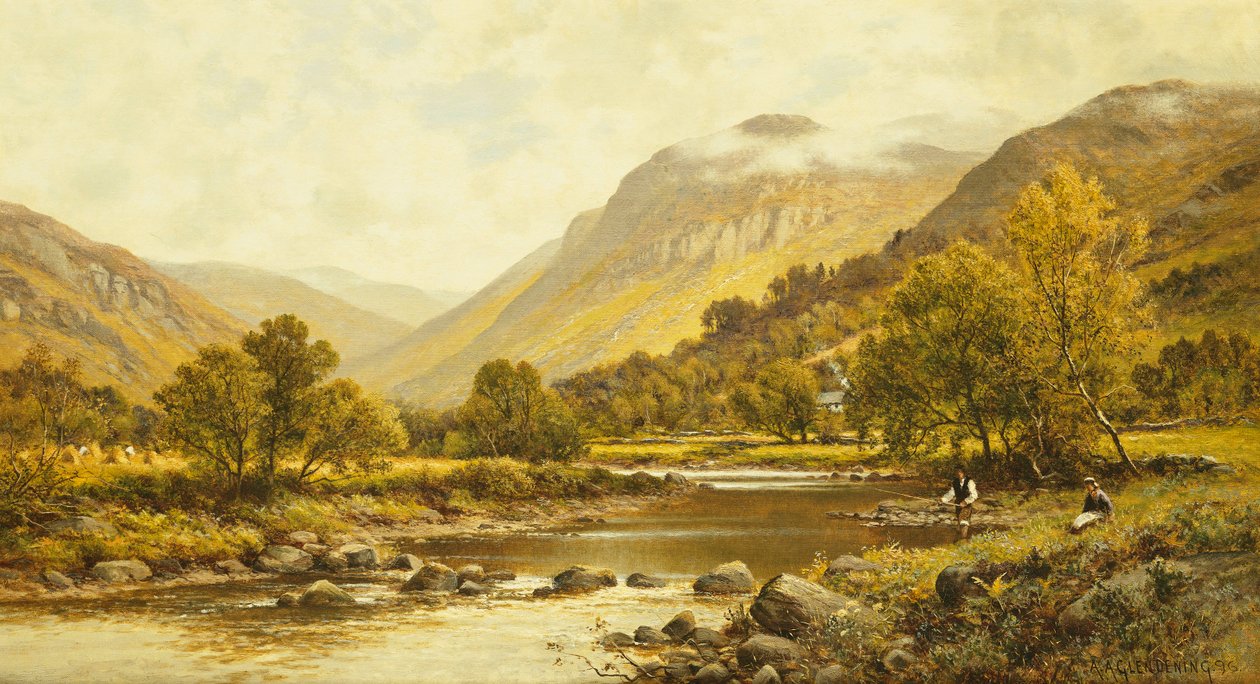 Borrowdale, Cumberland by Alfred Augustus Glendening