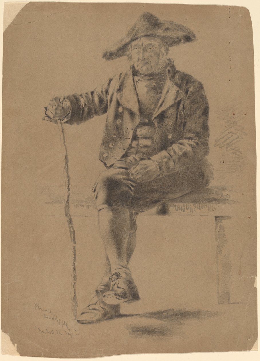The Old Soldier - Berncastel by Alfred Cornelius Howland