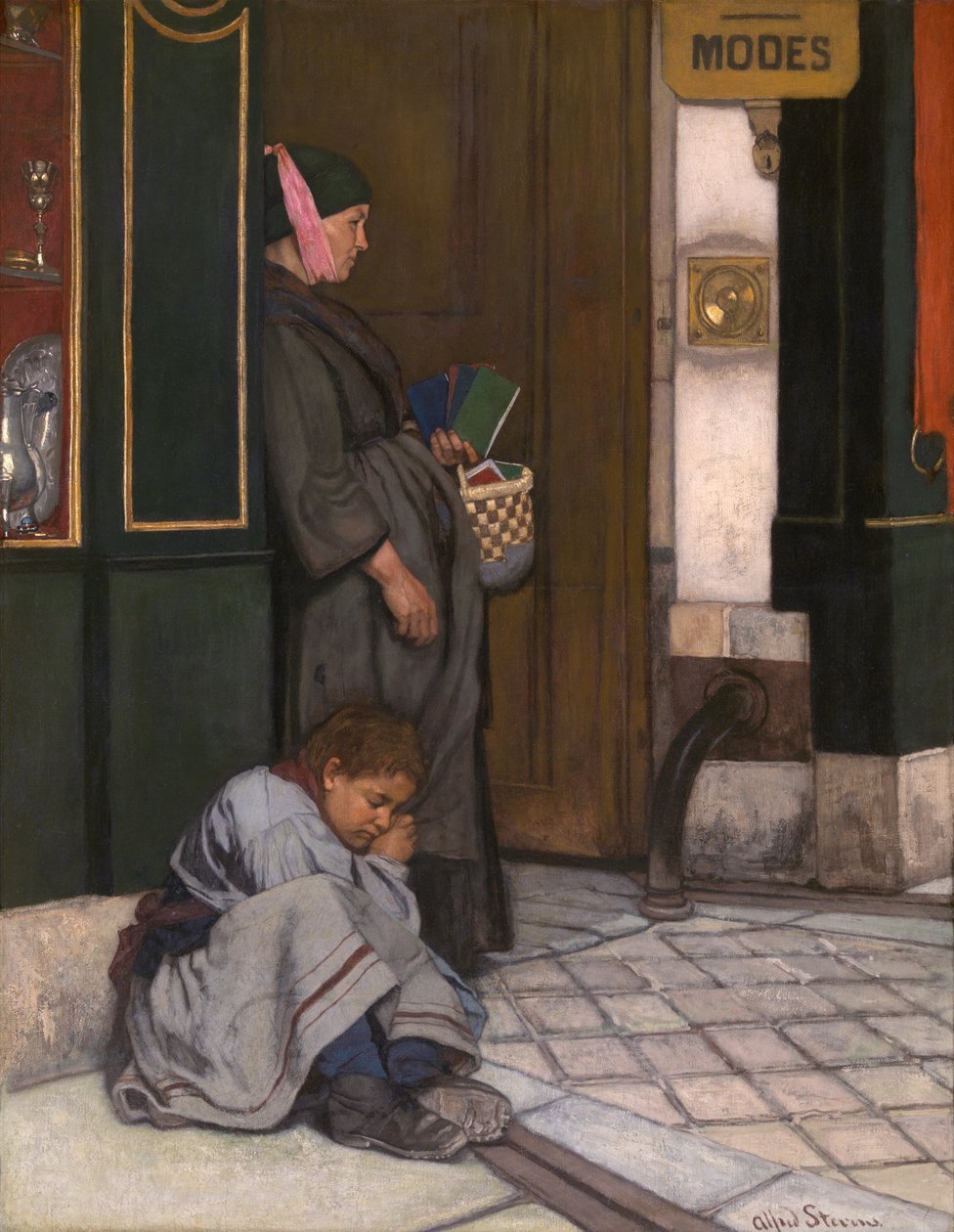 Begging Tolerated by Alfred Emile Stevens