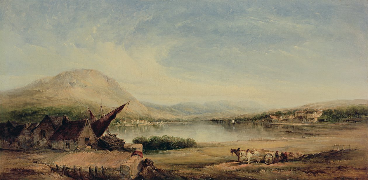 Lakeside View by Alfred Gomersal Vickers