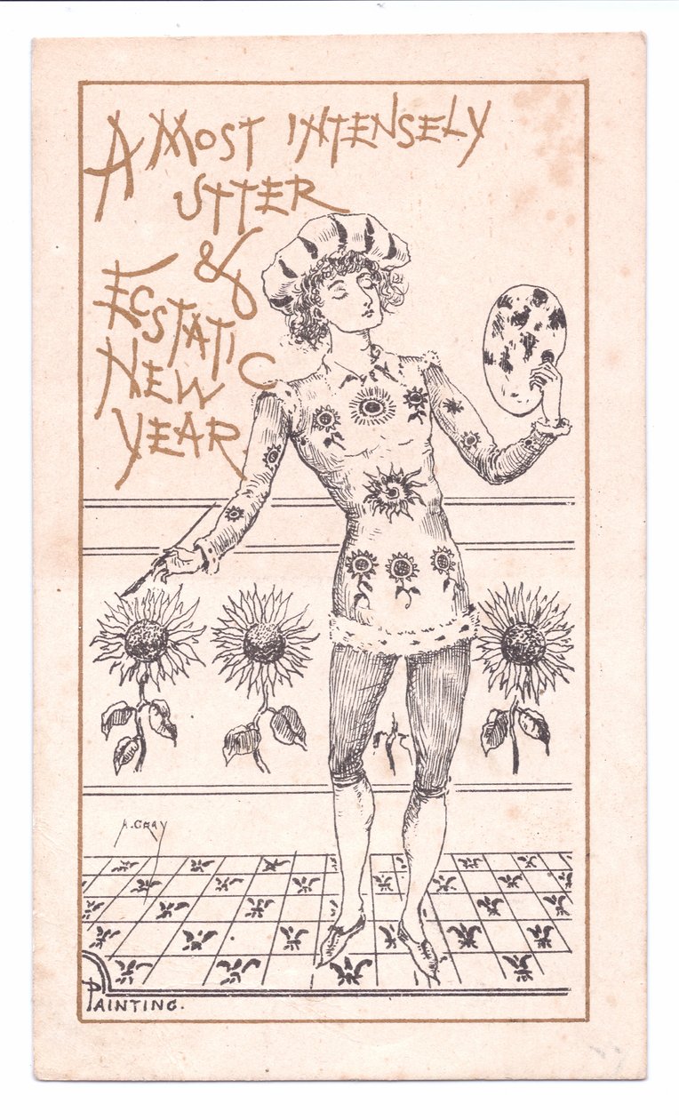Aesthetic Artist Painting, c.1881 by Alfred Gray