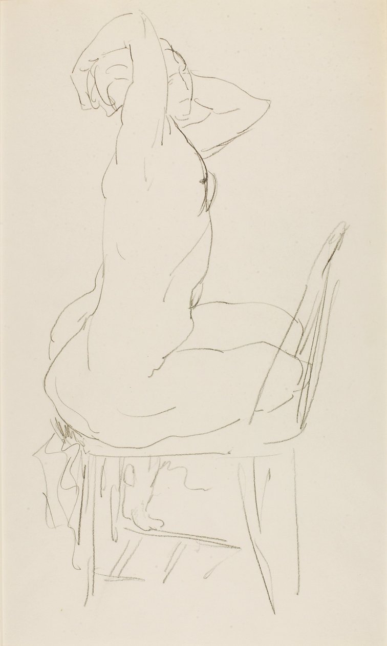 Seated Nude by Alfred H. Maurer
