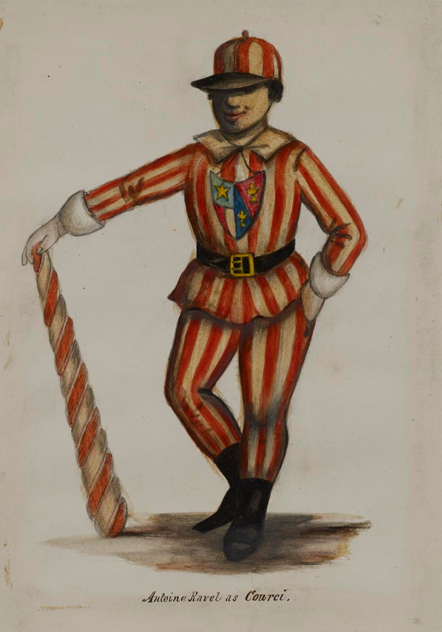 Antoine Ravel as Courci by Alfred Jacob Miller