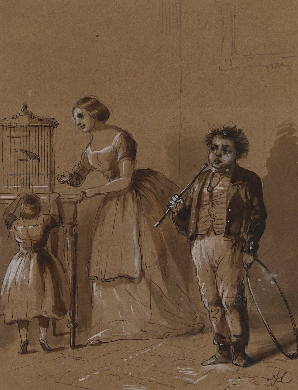 Differences in Opinion by Alfred Jacob Miller