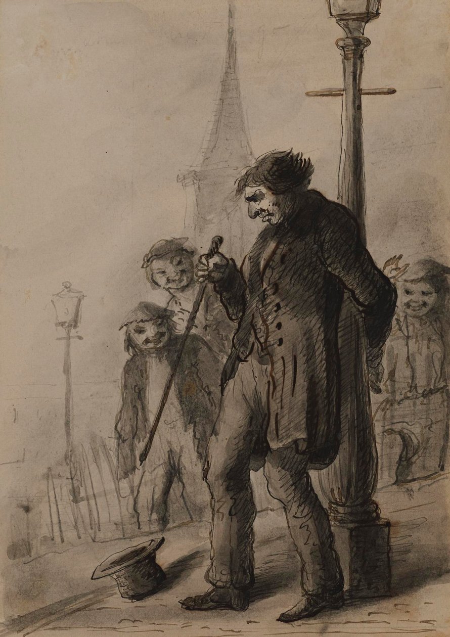 Drunkard by Alfred Jacob Miller