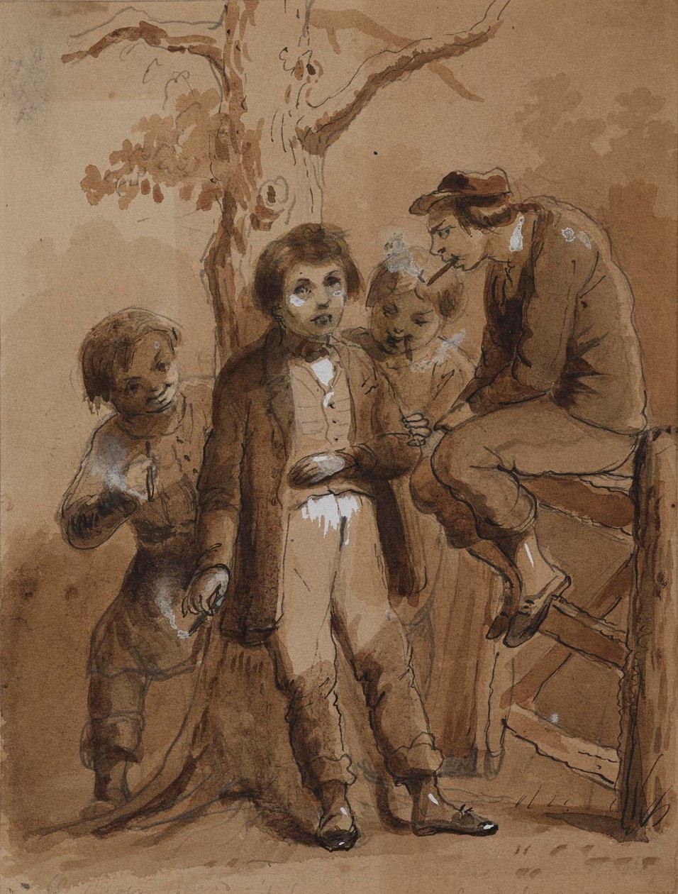 Drunken Sam by Alfred Jacob Miller