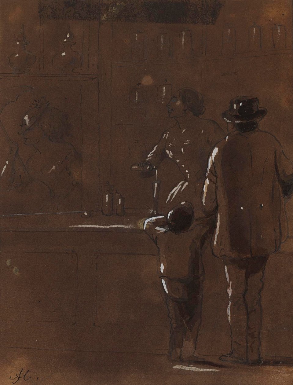 The Lady Apothecary by Alfred Jacob Miller
