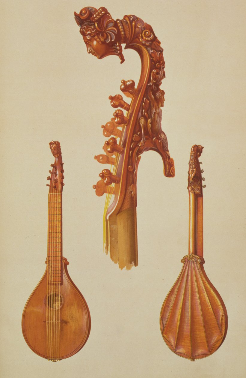Cittern made by Antonio Stradivarius, 1700, from 