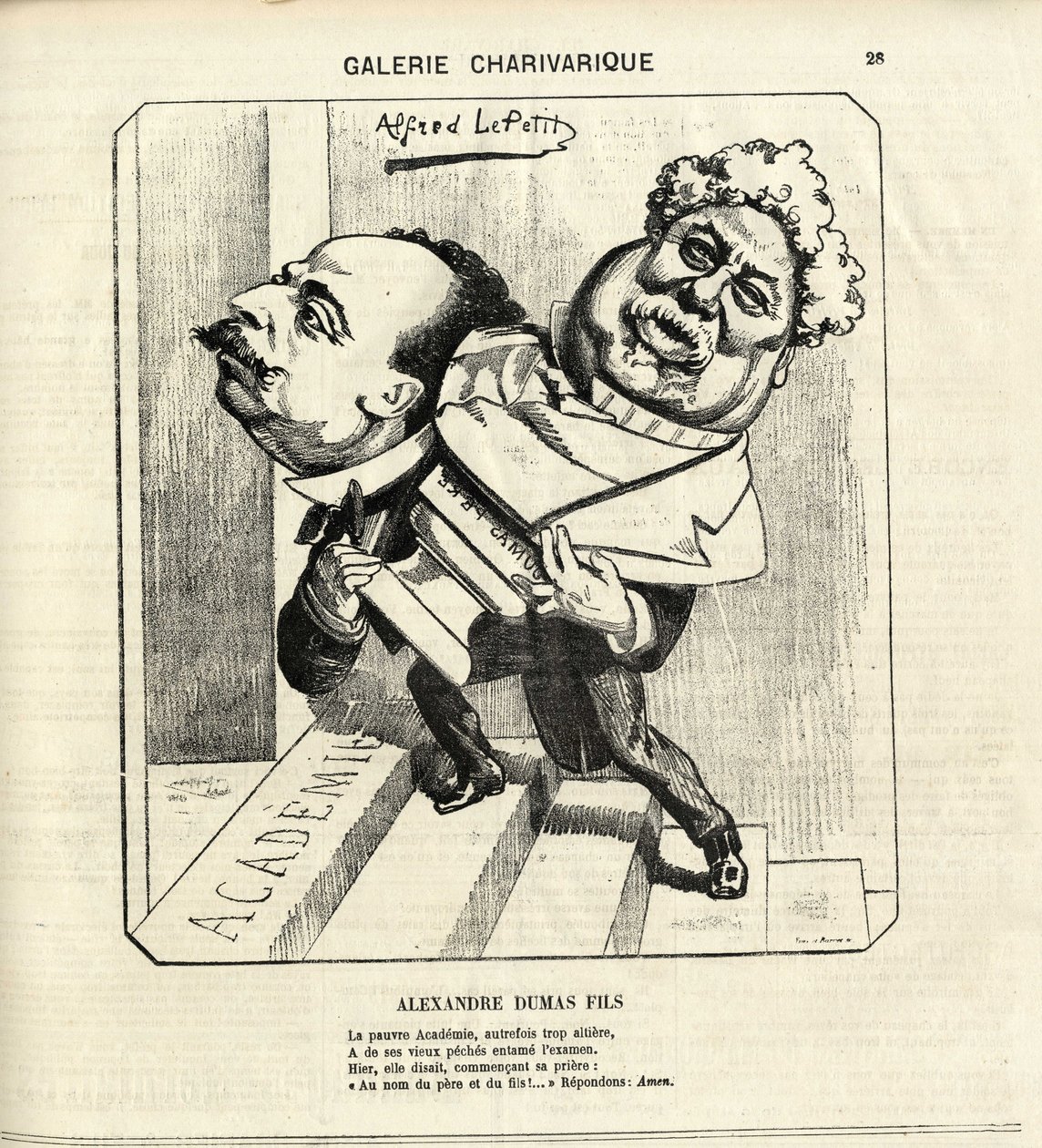 Le Charivari by Alfred Le Petit