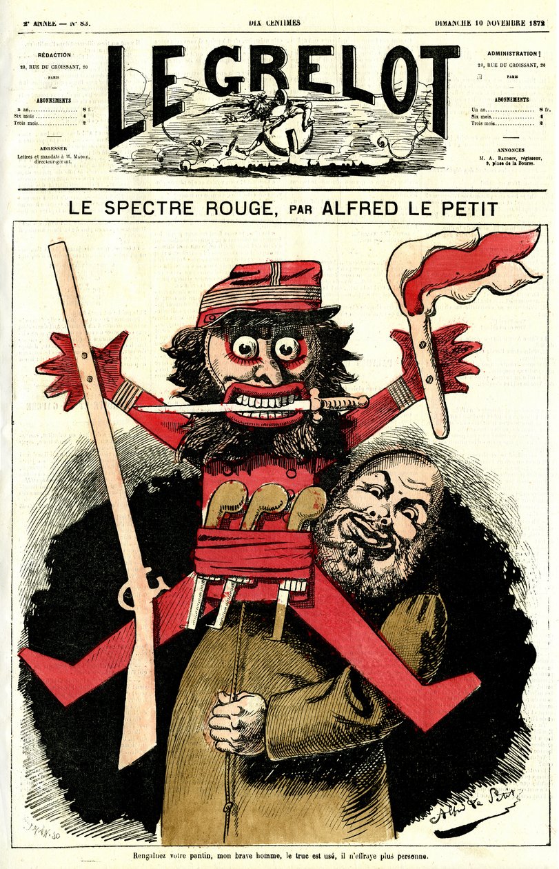 A Catholic Priest Waved a Small Figure by Alfred Le Petit