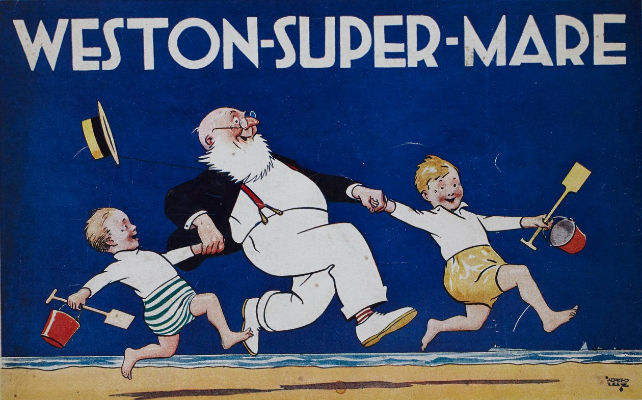 Weston-Super-Mare by Alfred Leete