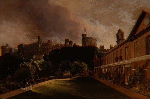 View of Windsor Castle from Traver
