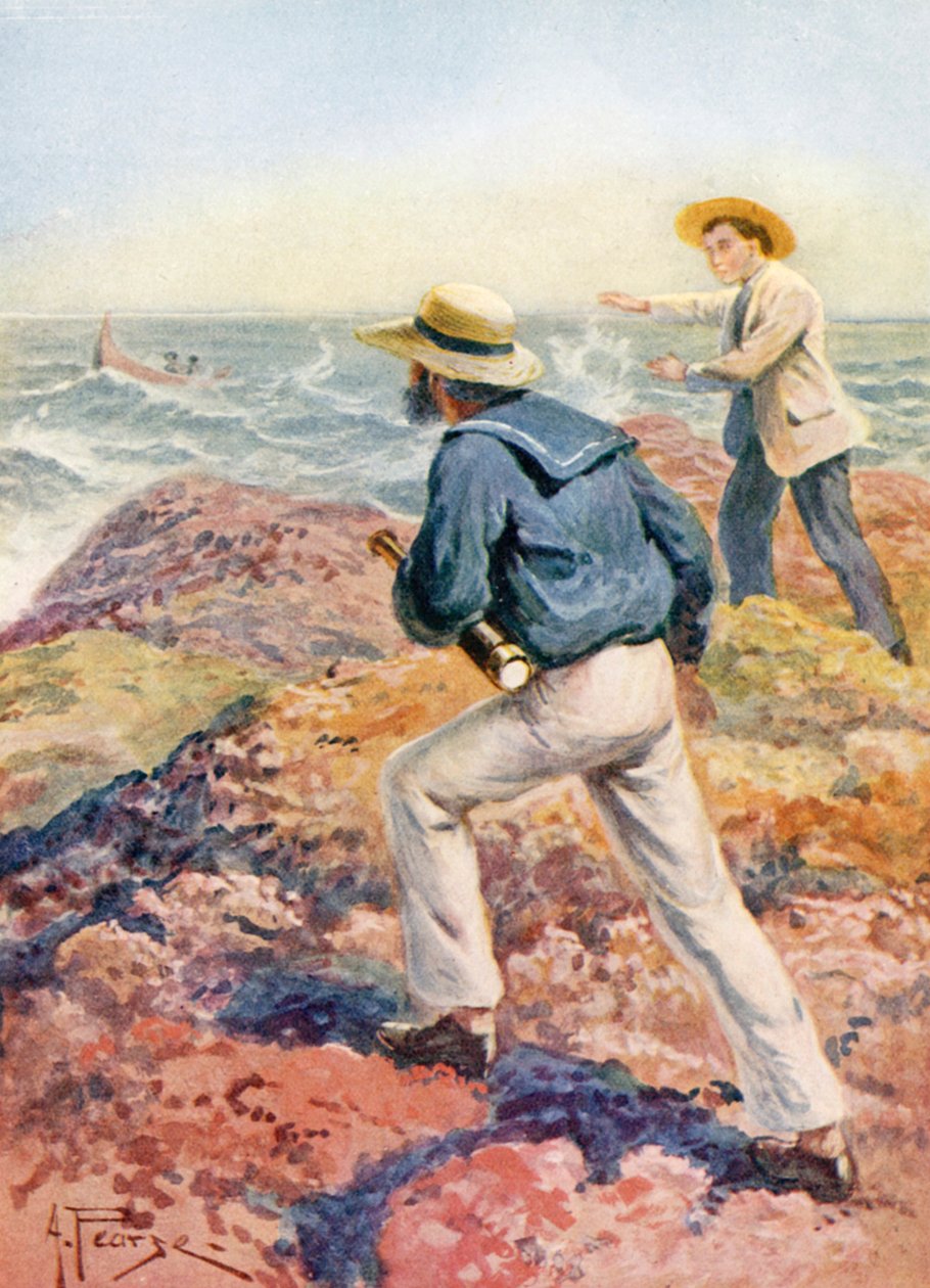 Boat Ahoy by Alfred Pearse