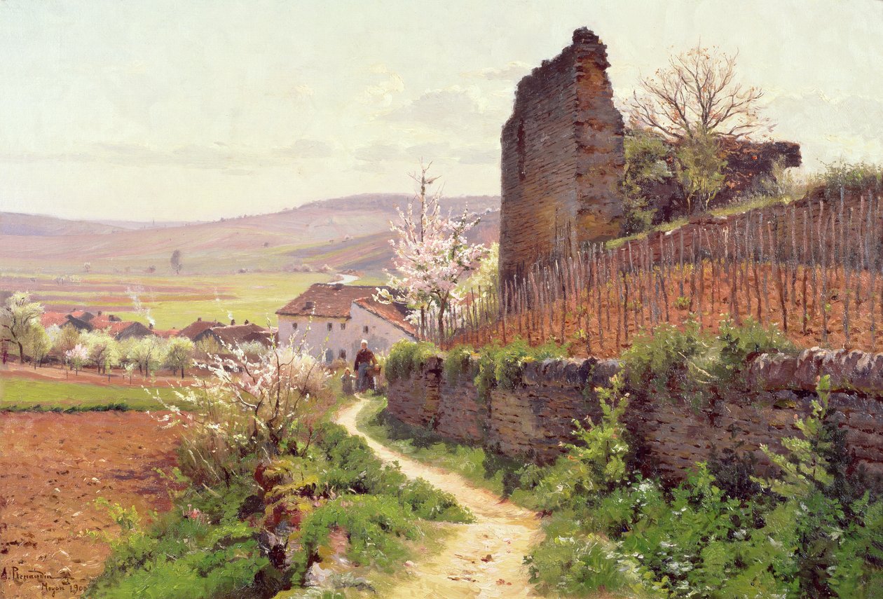 Landscape by Alfred Renaudin