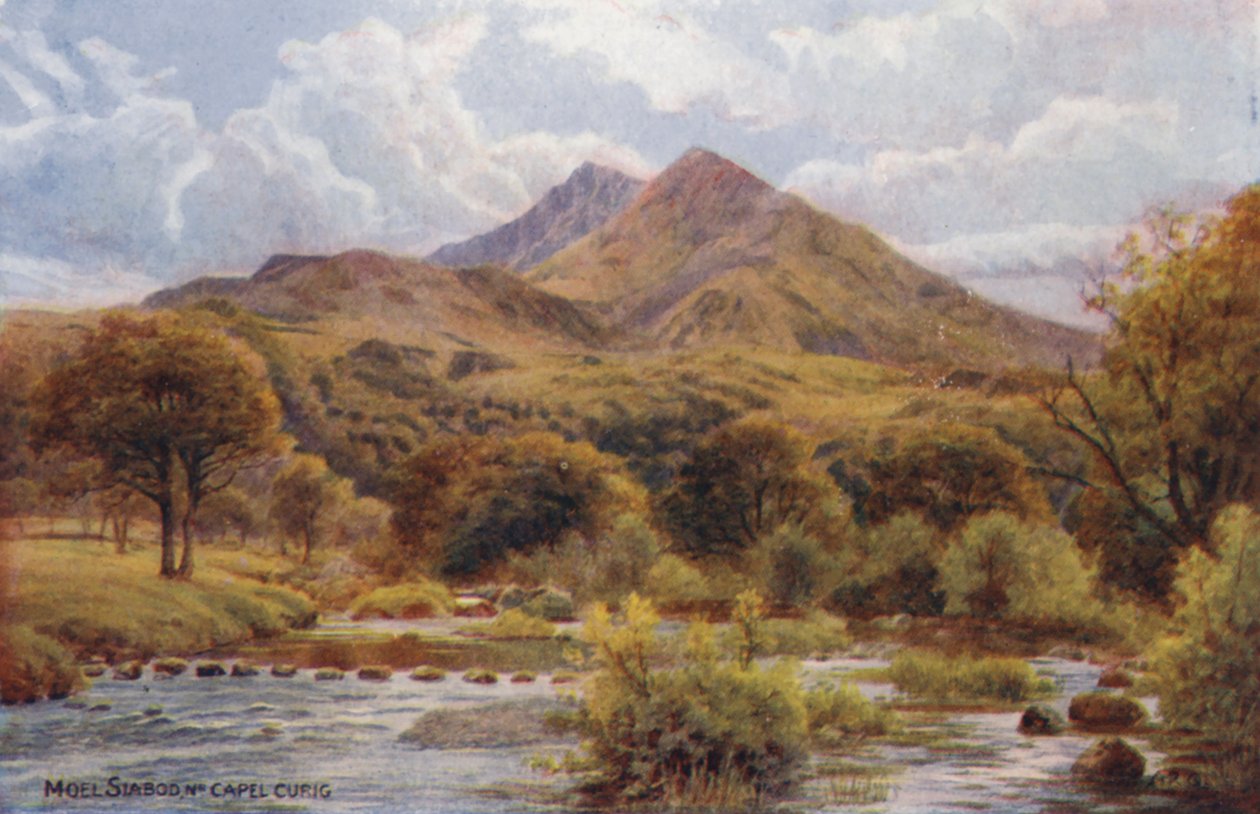 Moel Siabod, near Capel Curig by Alfred Robert Quinton