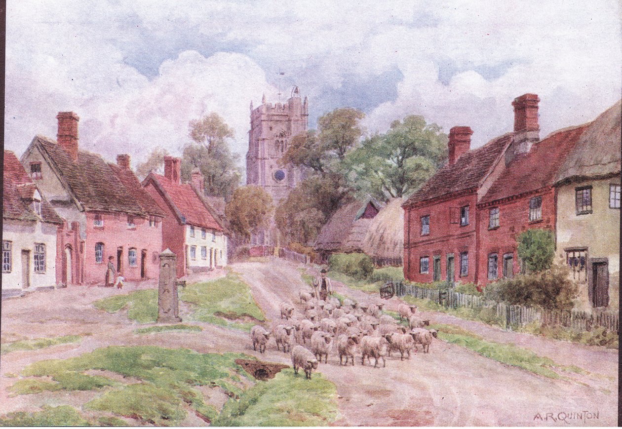 Monks Eleigh, Suffolk, from The Cottages and the Village Life of Rural ...
