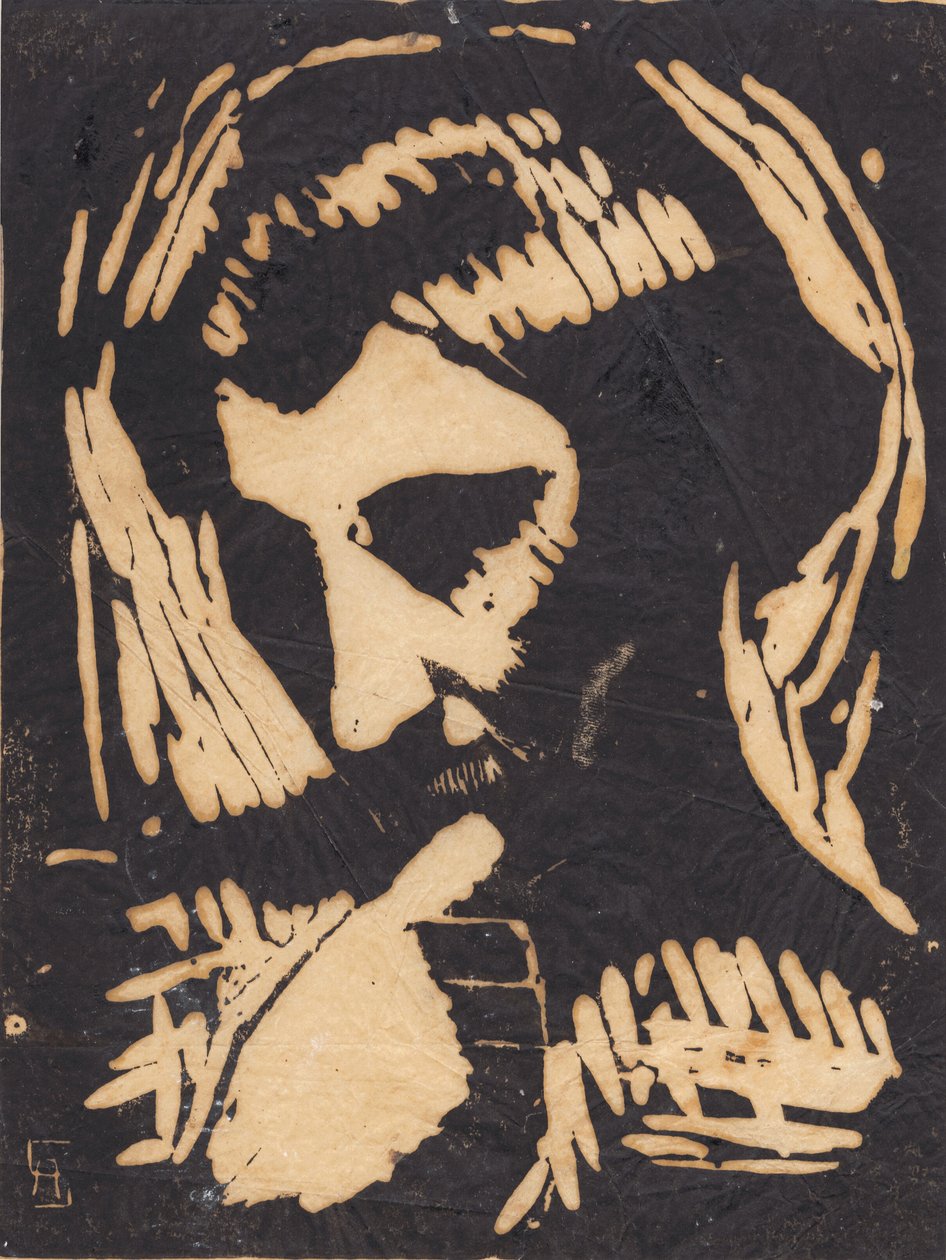 Man Portrait by Alfred Simonsen