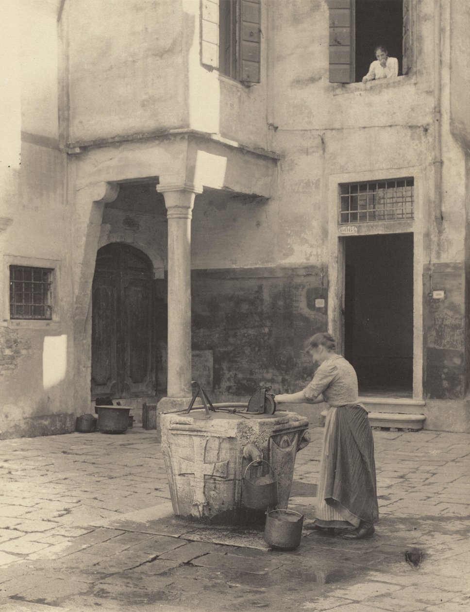 A Venetian Well by Alfred Stieglitz